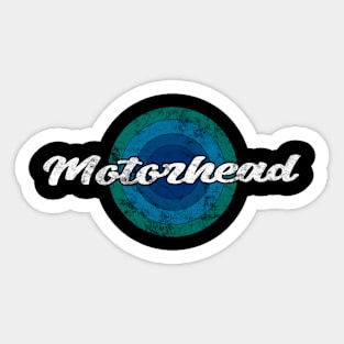 Vintage motorhead Sticker